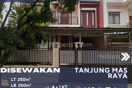 Disewakan Rumah Dalam Komplek Perumahan Elite Lokasi Strategis di Tanjung Barat Jakarta Selatan