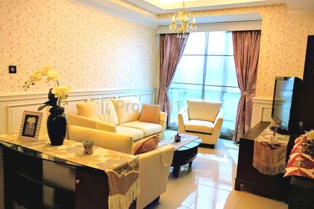 For Rent Apartment Casa Grande Residence Phase 1 Strategic Location in South Jakarta - 3+1BR Fully Furnished