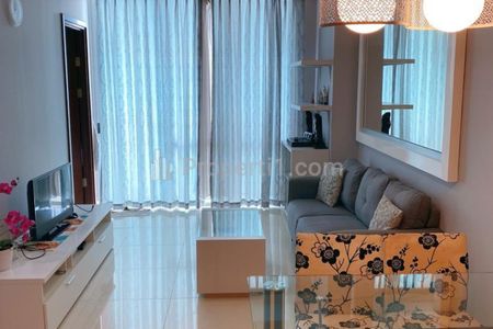 FOR RENT Apartment Denpasar Residence Kuningan City 2BR - Furnish Close to LRT MRT Busway