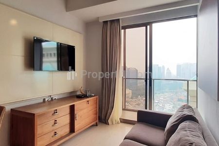 For Rent Modern Minimalist Apartment at Sudirman Hill Type 2BR Full Furnished - Strategic Location in Central Jakarta City