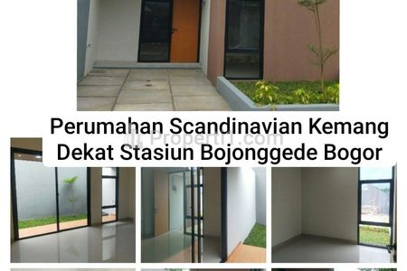 Dijual Rumah Cluster Scandinavian Dekat Stasiun dan Tol di Bojonggede, Bogor