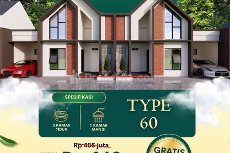 Dijual Rumah Proses Bangun 10 Menit dari UMY, Bantul