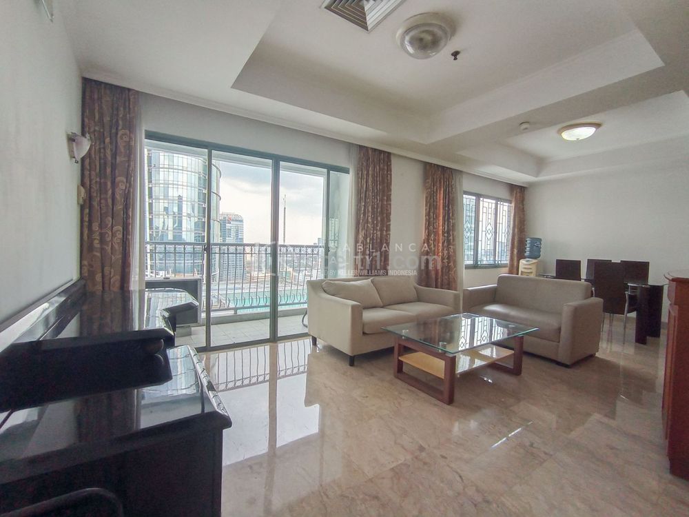 Disewakan Apartemen Ambassador 3+1 BR Fully Furnished Murah dan Strategis