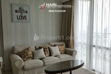FOR RENT Apartemen Denpasar Residence Kuningan City 2BR Size 90sqm - Furnish Close to LRT MRT Busway