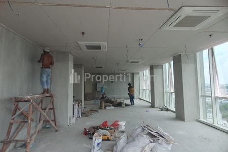 Disewakan Ruang Kantor di B Residences Daan Mogot Jakarta Barat Unfurnished Luas 125m2