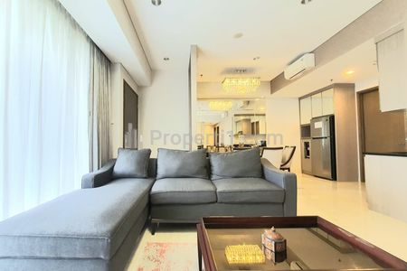For Rent Luxury Apartment 1 Park Avenue Gandaria Strategic Location In South Jakarta - 2+1BR Fully Furnished