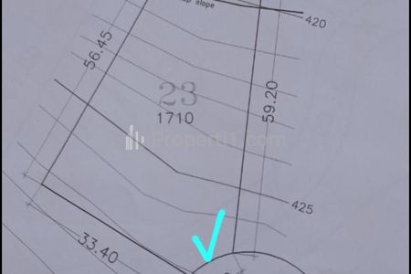 Dijual Tanah Kavling 1712 m2 The Taman Dayu Tirta Bening Pandaan, Pasuruan, Jatim - View Kota - Cocok Buat Area Komersial, Dekat Akses Tol
