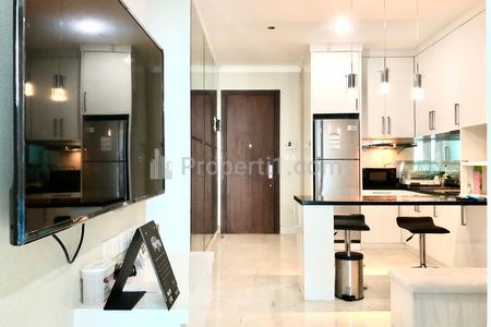 For Rent Modern Luxury Apartment at Residence 8 Senopati Type 1+1BR Full Furnished - Strategic Location in South Jakarta
