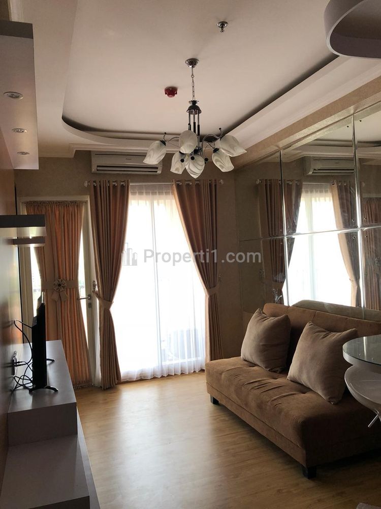 For Rent Apartment 2BR Fully Furnished View City - The Aspen Residence