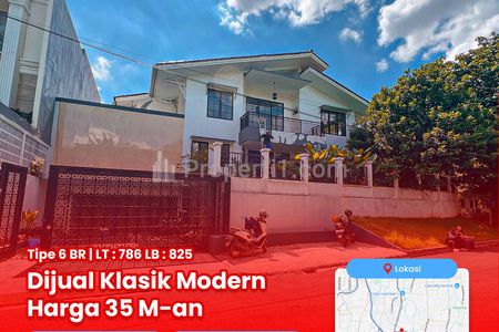 Dijual Rumah Modern Classic di Pondok Indah Jakarta Selatan