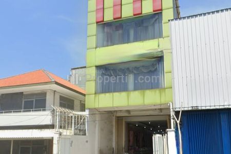 Dijual / Disewakan Ruko Jalan Kapasari, Kapasan, Simokerto, Surabaya Pusat Kota - Nol Jalan Raya Komersial Area plus Lift Barang