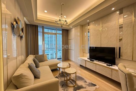 Dijual Apartment South Hills Kuningan 2 BR Private Lift Furnished with Bathtube