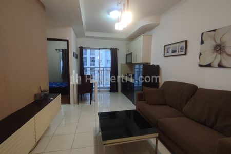 Disewakan Apartemen Mediterania Garden Residences 2 Tipe 2BR Furnished Luas 42m2