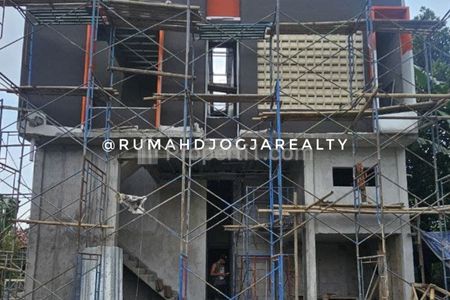 Jual Kost Eksklusif Baru 12 Kamar Proses Bangun di Tiyasan Condongcatur Yogyakarta Dekat Amikom, FE UII, UPN, UGM