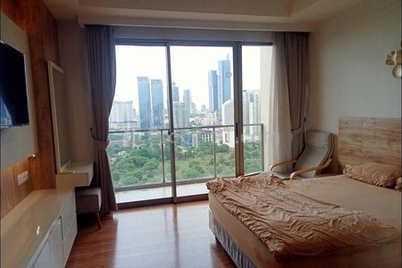 Sewa Apartemen Sudirman Hill Jakarta Pusat Studio Modern Fully Furnished