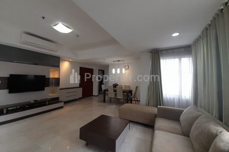 Disewakan Apartemen Royal Mediterania Garden Tipe 3+1BR Furnished Luas 110m2