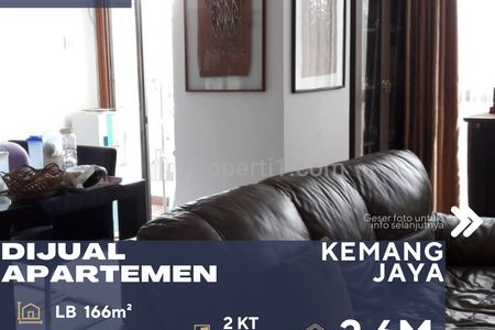 Dijual Cepat Apartemen Kemang Jaya 2BR Full Furnish City View