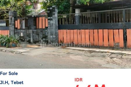 Dijual Rumah Lelang Murah di Tebet, Jakarta Selatan