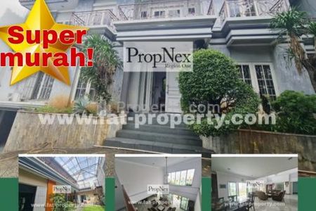 Jual TURUN HARGA! Rumah Komersil di Puri Indah Boulevard Sederetan Pasar Puri Jakarta Barat - 5 Kamar Furnished SUPER MURAH!