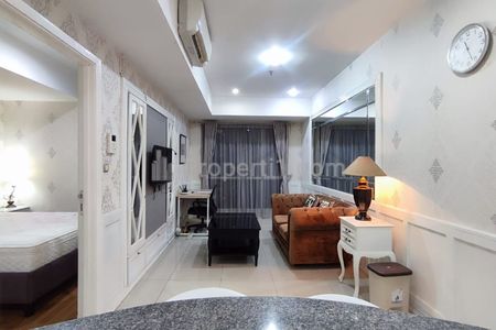 Sewa Apartemen Casa Grande Residence Tower Montreal - 1 Bedrooms Fully Furnished, Selangkah ke Mall Kota Kasablanka