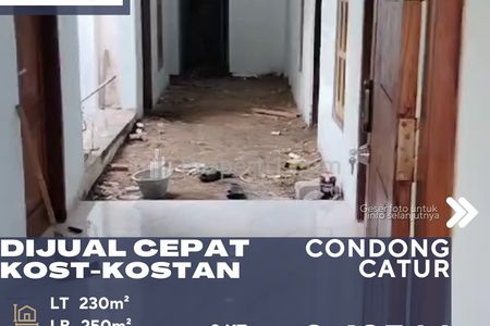 Dijual Rumah Kost-kostan 8 Kamar Sudah Renovasi SHM di Condong Catur Sleman