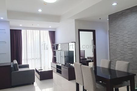 DISEWAKAN Apartment Denpasar Residence Kuningan City 2+1 BR 94sqm - Furnish Close to LRT MRT Busway Ambasador Lotte Kokas