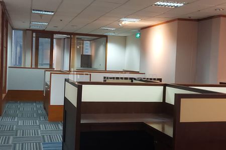 Sewa Office Space di Menara Sudirman SCBD Jakarta Selatan Luas 241,85 m2 Furnished