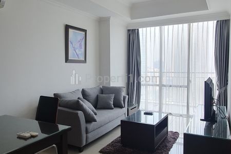 DISEWAKAN Apartment Denpasar Residence Kuningan City 1 BR - Furnish Close to LRT MRT Busway Ambasador Lotte Kokas