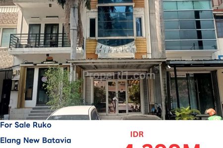 Dijual Ruko MURAH Elang New Batavia di Jakarta Utara