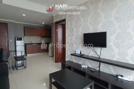 FOR RENT Apartment Denpasar Residence Kuningan City 1+1 BR - Furnish Close to LRT MRT Busway