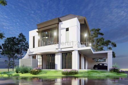 Dijual Rumah Klasik Modern Siap Huni Kireina Park Nusa Loka BSD City Tangerang Selatan