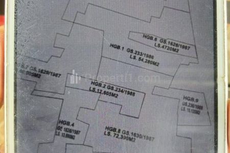 Jual Murah Nego Tanah Sertifikat Luas 46 Hektar Zona Perumahan di Klari, Karawang, Jawa Barat