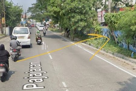 Jual Tanah Komersial di Pinggir Jalan Raya Pajajaran Kota Tangerang Selatan