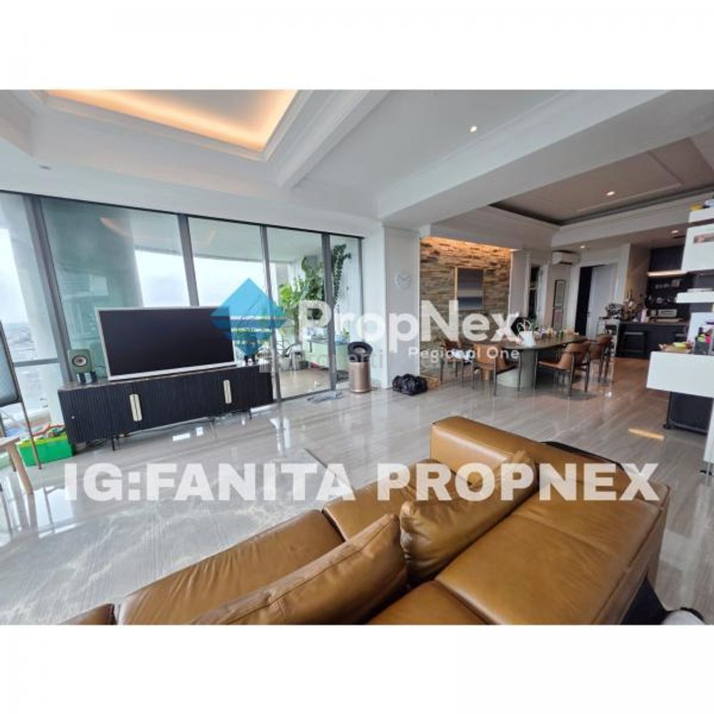 Jual Super Murah! Super Lux! Apartemen ST. MORITZ Presidential Puri Indah Jakarta Barat - 4BR Ukuran 218 m2 View 180 Derajat Terbaik & Paling Adem