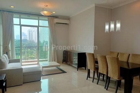 Disewakan Apartemen Senayan Residence 3BR Private Lift with Golf View