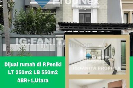 Dijual Rumah Mewah MURAH di Taman Permata Buana (Cluster Baru Pulau Peniki) Jakarta Barat - 4+1 Kamar Furnished