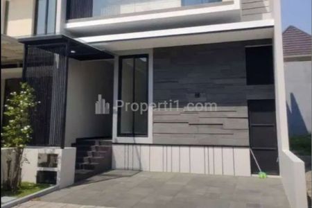 Dijual Rumah Taman Puspa Raya Citraland Surabaya Modern 2 Lantai Dekat Pasar Modern, Taipei School, UC, RS Ciputra