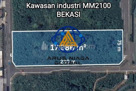 Dijual Tanah Kawasan MM2100 Cikarang Bekasi Sertifikat SHGB