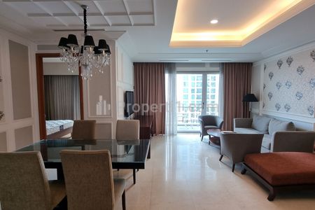 Disewakan Apartemen Pakubuwono Residences Jakarta Selatan, 2 Bedroom Furnished Luas 151m2