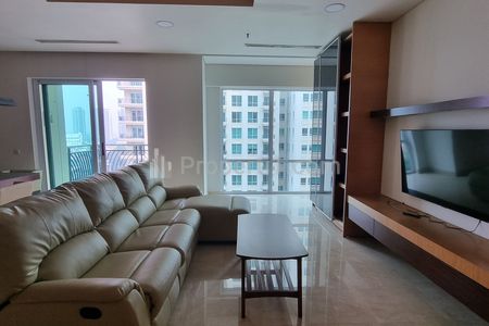 Disewakan Apartemen Mewah The Pakubuwono Residences Jakarta Selatan, 2+1 Bedrooms Luas 189m2