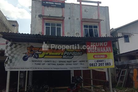 Sewa Ruko Murah 2,5 Lantai di Sukabangun Soak Simpur Palembang