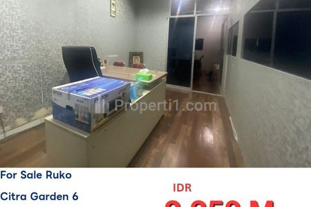 Dijual Ruko Citra Garden 6 BEST PRICE Jakarta Barat