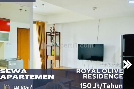 Disewakan Apartemen Royal Olive Residence 3BR Fully Furnish di Pejaten Jakarta Selatan