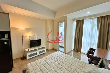 Sewa Apartemen Menteng Park Cikini Tower Diamond - Studio Full Furnished, Dekat TIM, RSCM, Bunda Hospital, dan Kampus UI Salemba