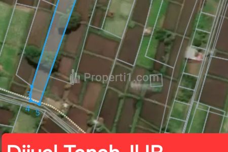 Dijual Tanah 2484 m2 di Jl. IB Mantra Dawan Klungkung Bali