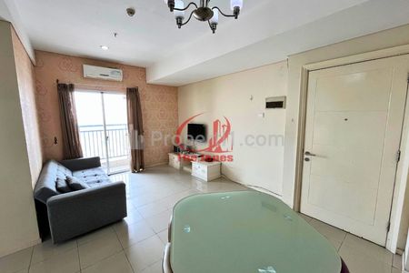 Disewakan Apartemen Cosmo Terrace Thamrin City 2 Kamar Tidur Fully Furnished, Dekat Pasar Tanah Abang, Grand Indonesia, dan Plaza Indonesia