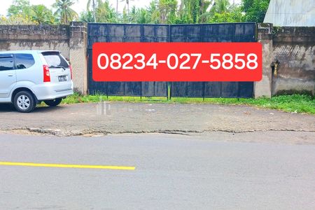 Disewakan Tanah 1060 m2 di Jalan Ulakan - Karangasem Antiga Manggis Bali