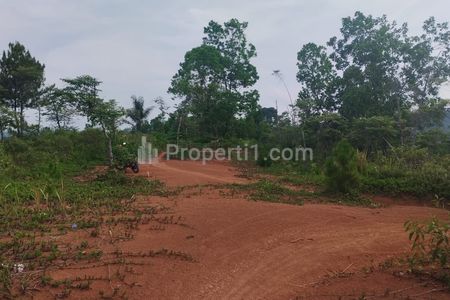 Dijual Tanah Kebun Produktif dan Strategis Pinggir Jalan Raya di Bojonggambir, Tasikmalaya