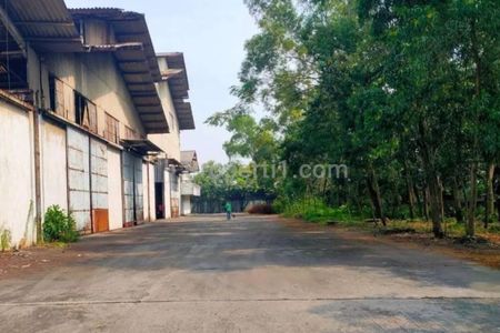 Dijual Eks Pabrik Hitung Tanah Raya Kletek Sepanjang Sidoarjo Strategis