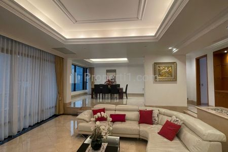 Sewa Apartemen Sailendra Mega Kuningan Luas dan Elegan 4BR